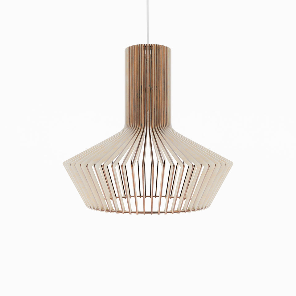Kanteen Handcrafted Scandinavian Wooden Pendant Light by Frellio – View 14
