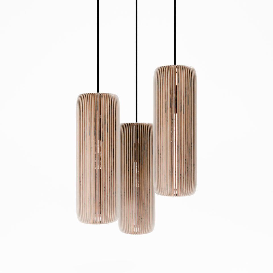 Noortal X Handcrafted Scandinavian Wooden Pendant Light by Frellio – View 12