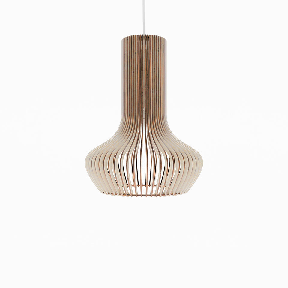 Varvaa Handcrafted Scandinavian Wooden Pendant Light by Frellio – View 15